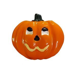 Halloween Holiday Multicolored Pumpkin Resin Brooch Jack-o-Lantern Pin NEW